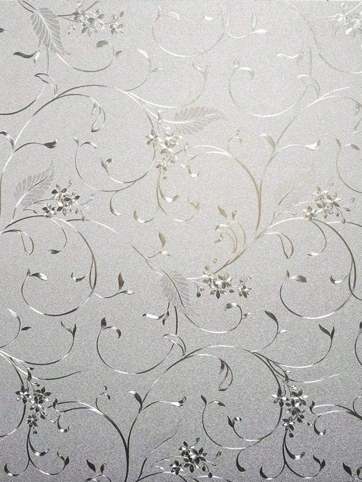 Stained Glass Window Film:Static Cling Window Privacy Film Decorative UV Sun Blocking Non-Adhesive Glass Window Covering For Home Bathroom