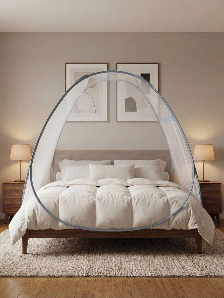Polyester Yurt Type Foldable Single Door Mosquito Net